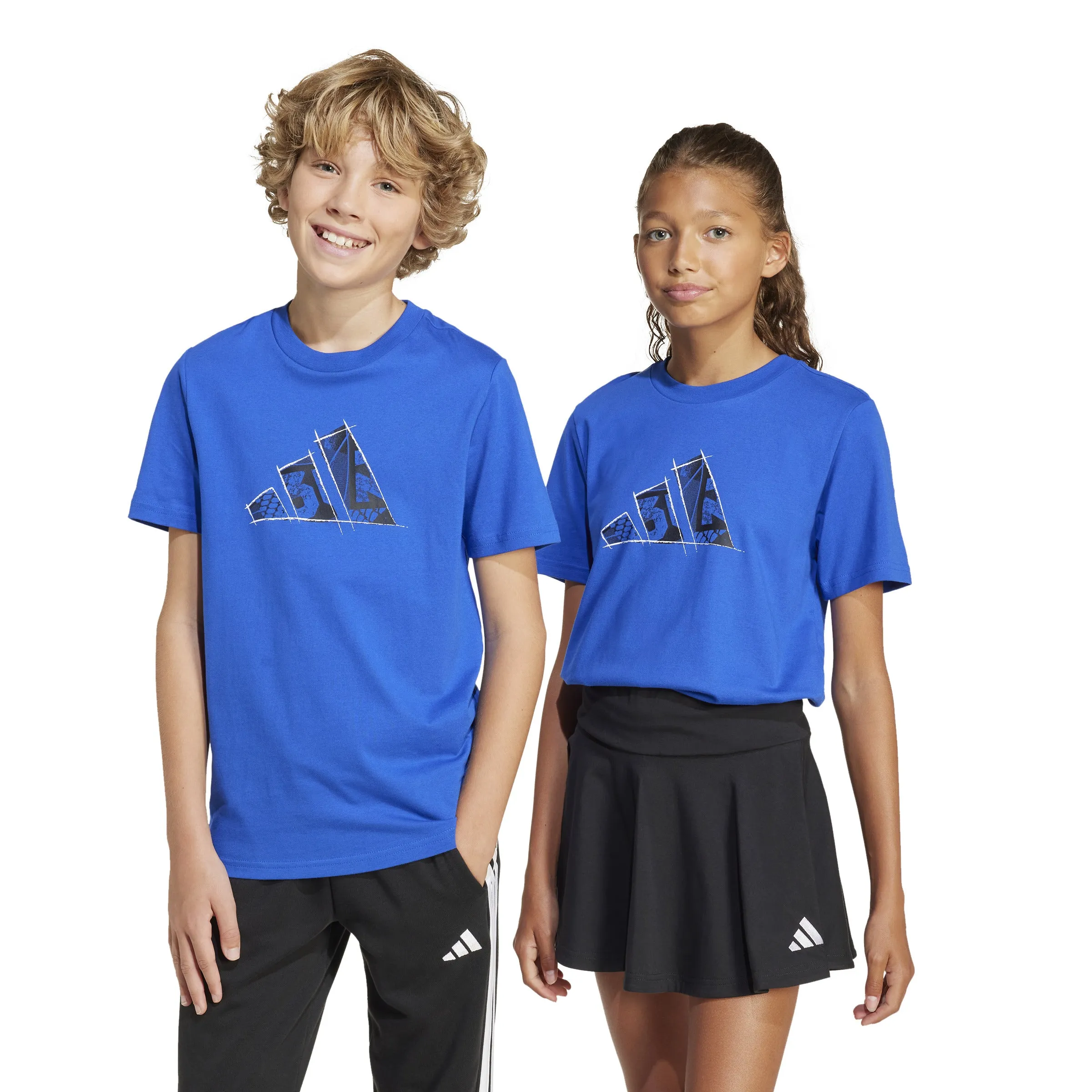 Adidas Kids Codes Photoreal Logo Graphic T-Shirt