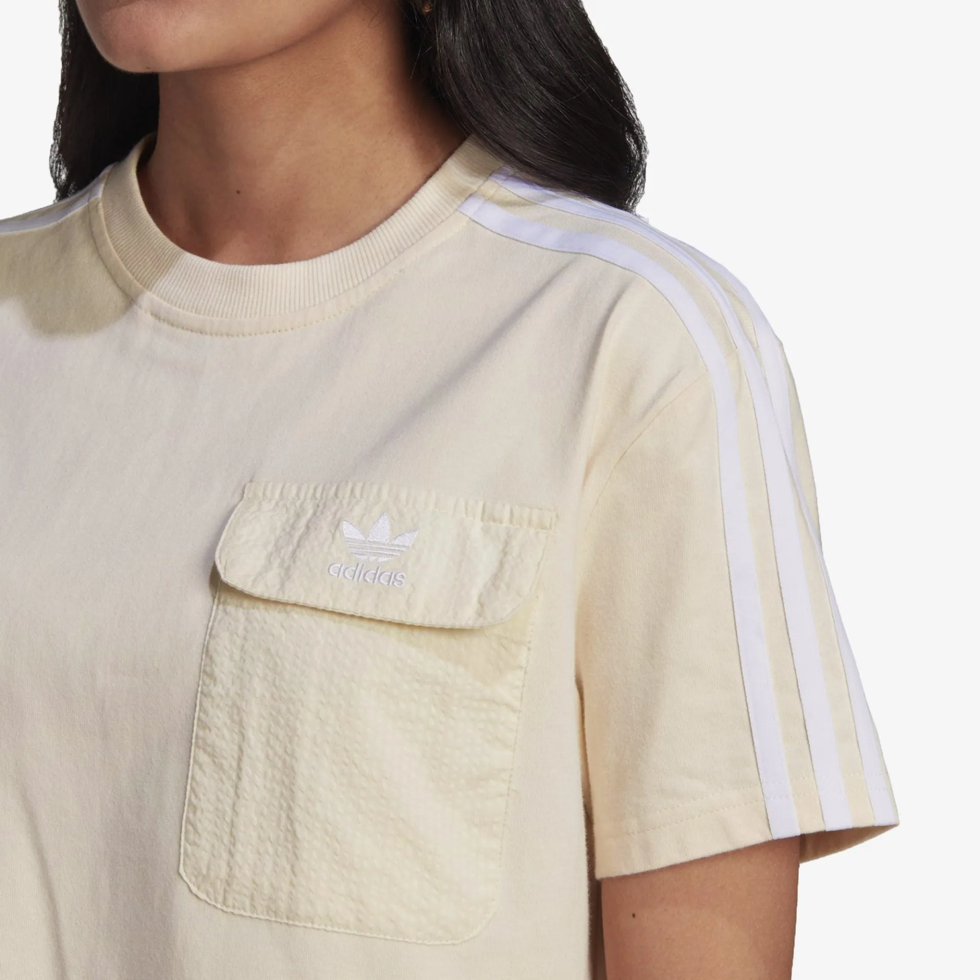 Adidas Originals | WMN'S ADICOLOR CLASSICS POPLIN BACK LOOSE T-SHIRT