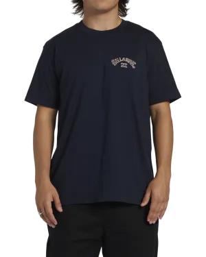 Arch Fill T-Shirt in Navy