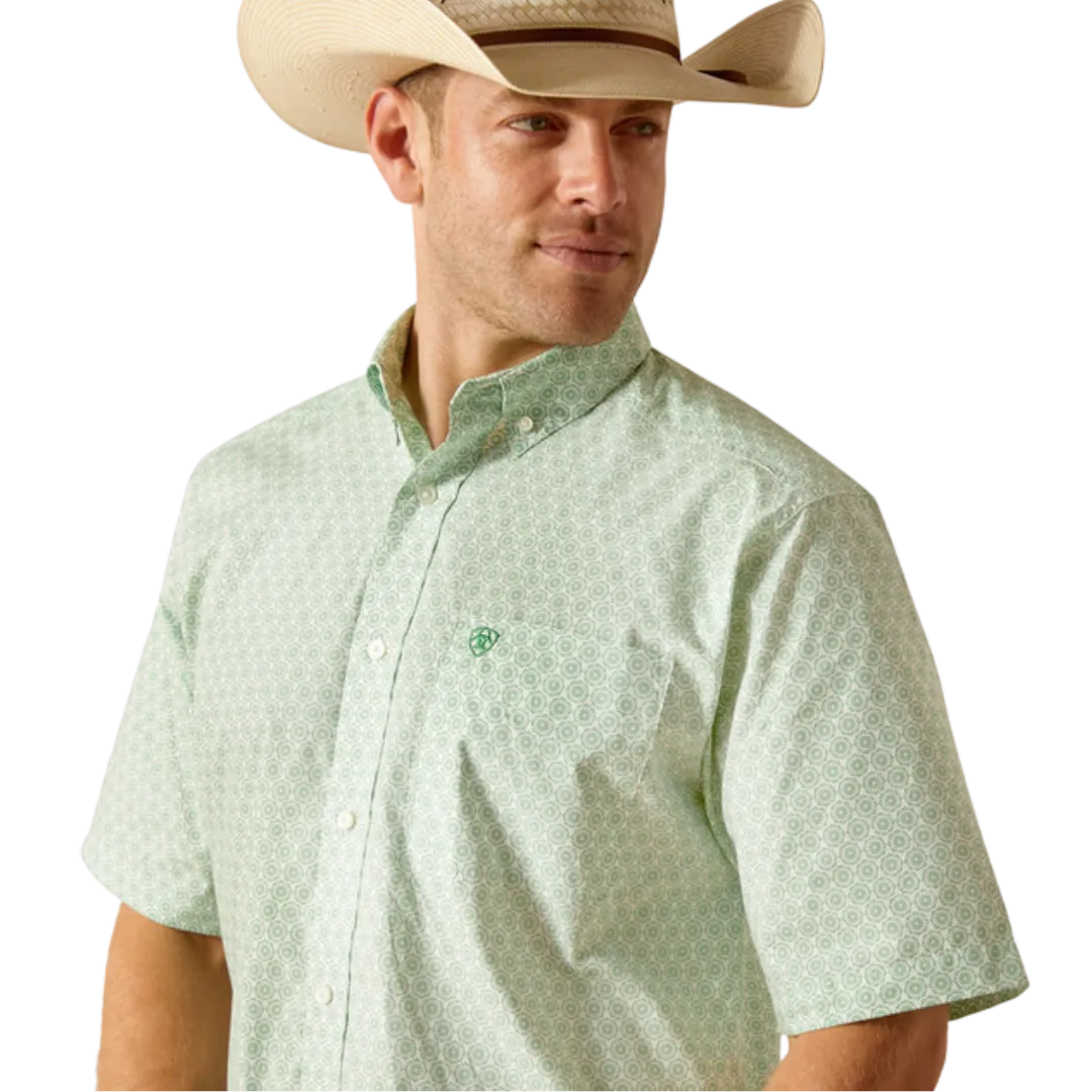 Ariat Men's Dimitri Celadon Glass Green Shirt