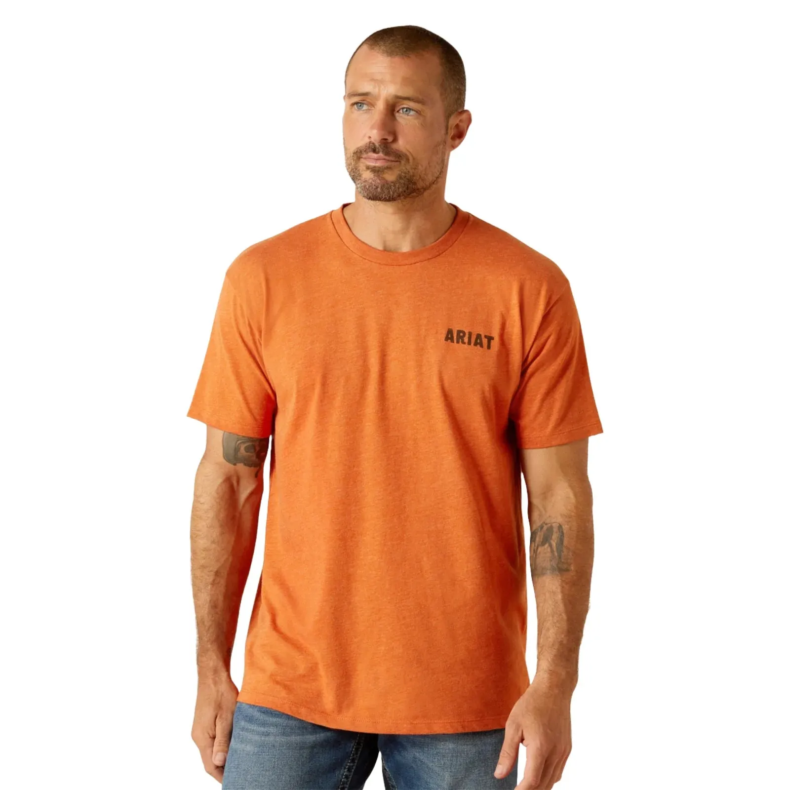 Ariat Mens Rattler Skull SS TShirt