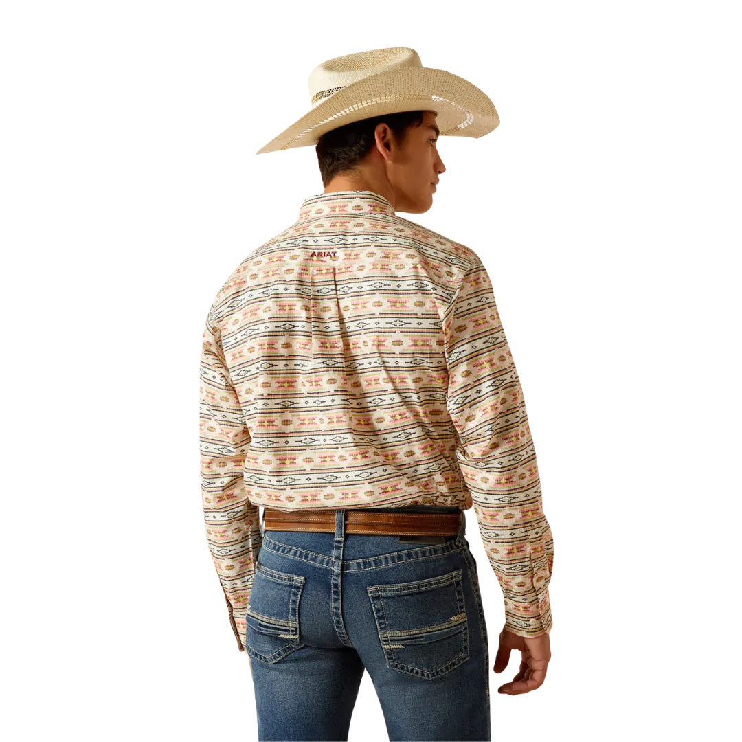 Ariat Men's Timothy Apricot Blush Shirt