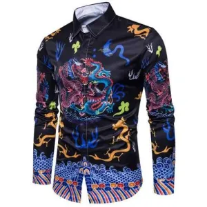 Black Dragon Printing Designer Shirts