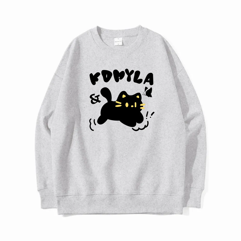 Cartoon Cat Creative Pattern T-Shirts, Hoodies, Sweatshirts