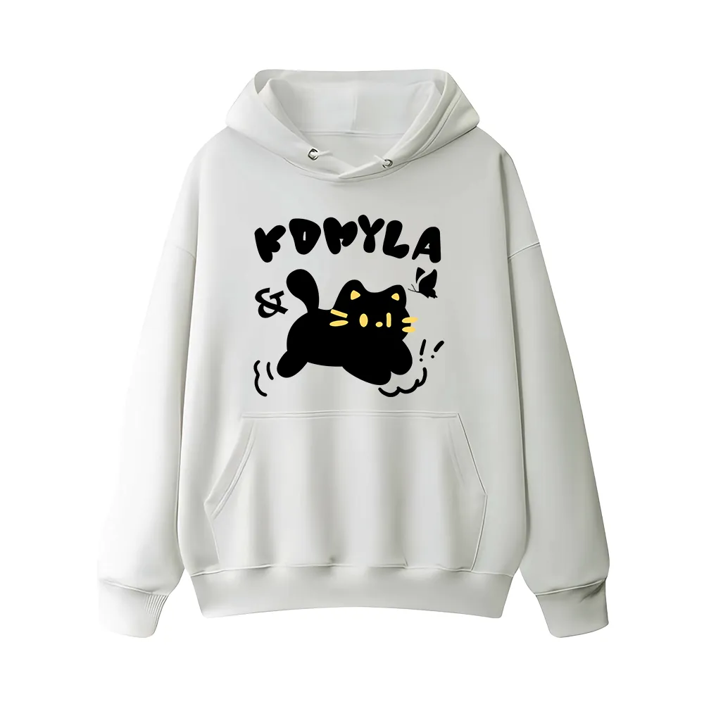 Cartoon Cat Creative Pattern T-Shirts, Hoodies, Sweatshirts