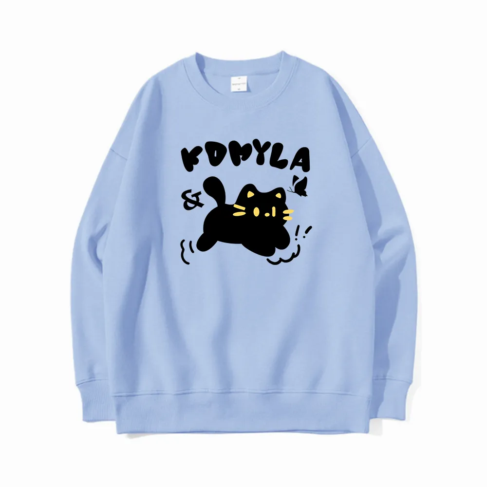 Cartoon Cat Creative Pattern T-Shirts, Hoodies, Sweatshirts