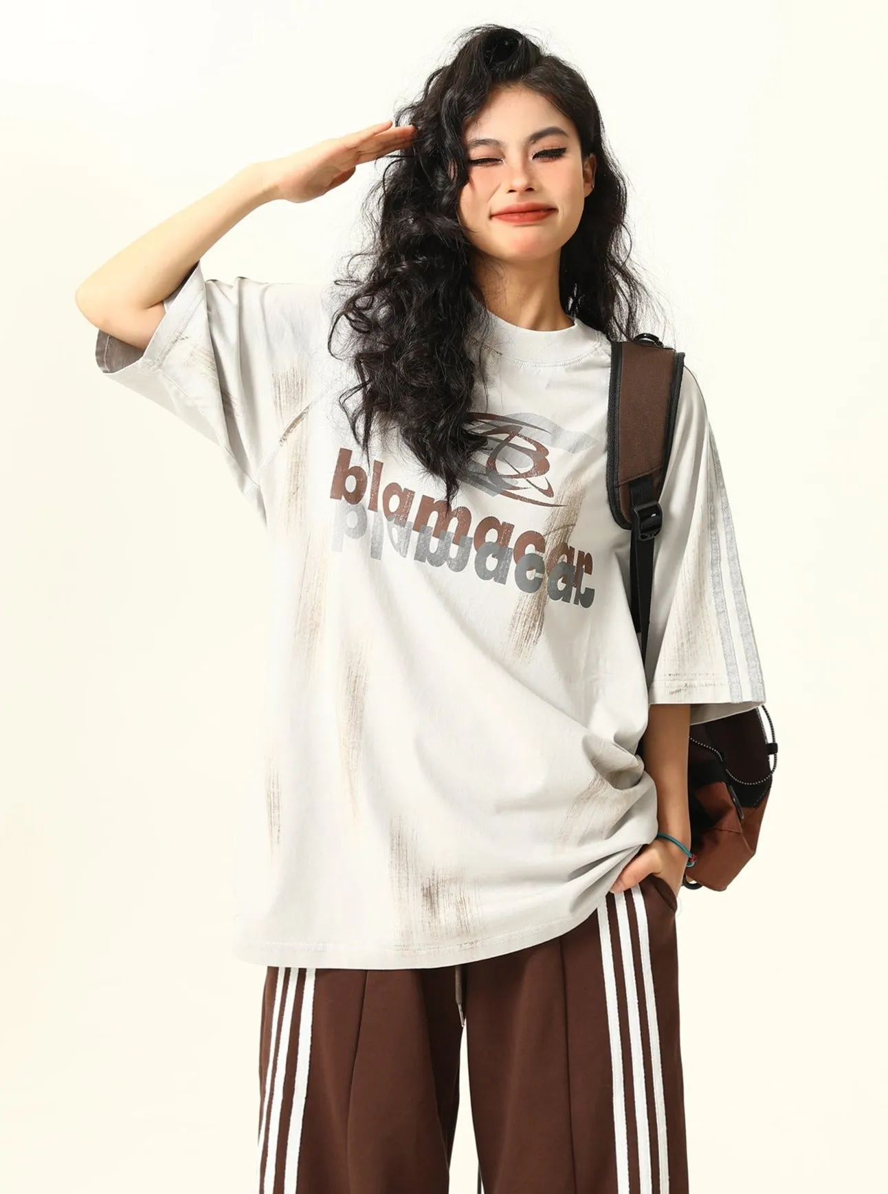 Casual Streetwear Oversized T-Shirt