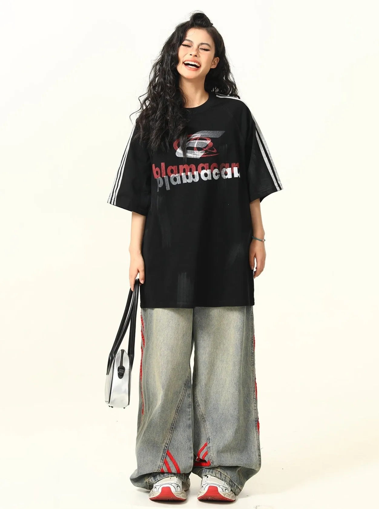 Casual Streetwear Oversized T-Shirt