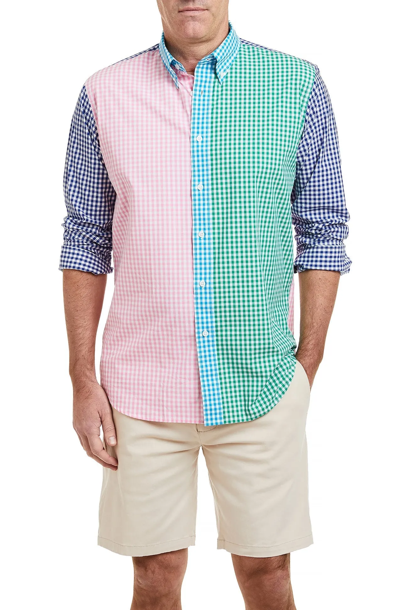 Chase Shirt Party Gingham Panel