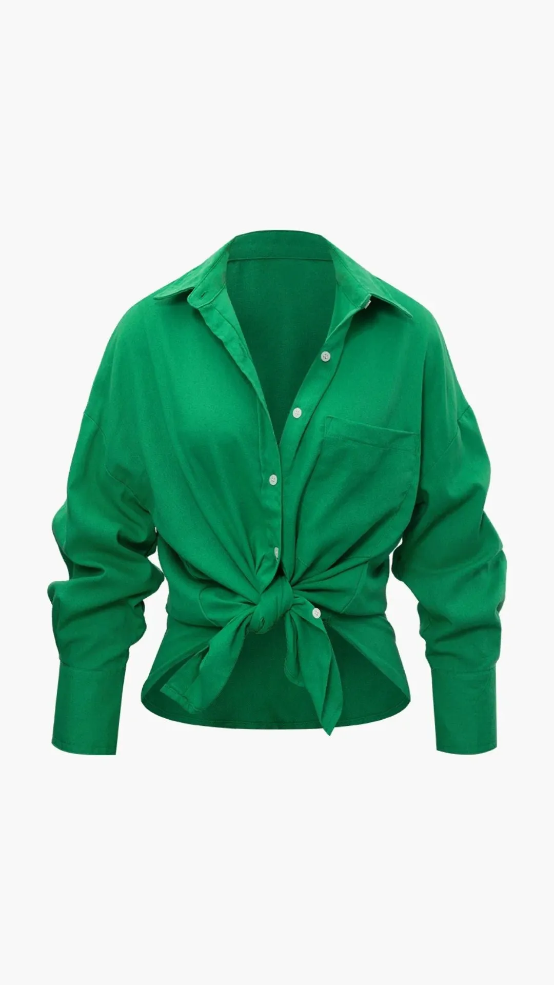 Cotton Green Shirt