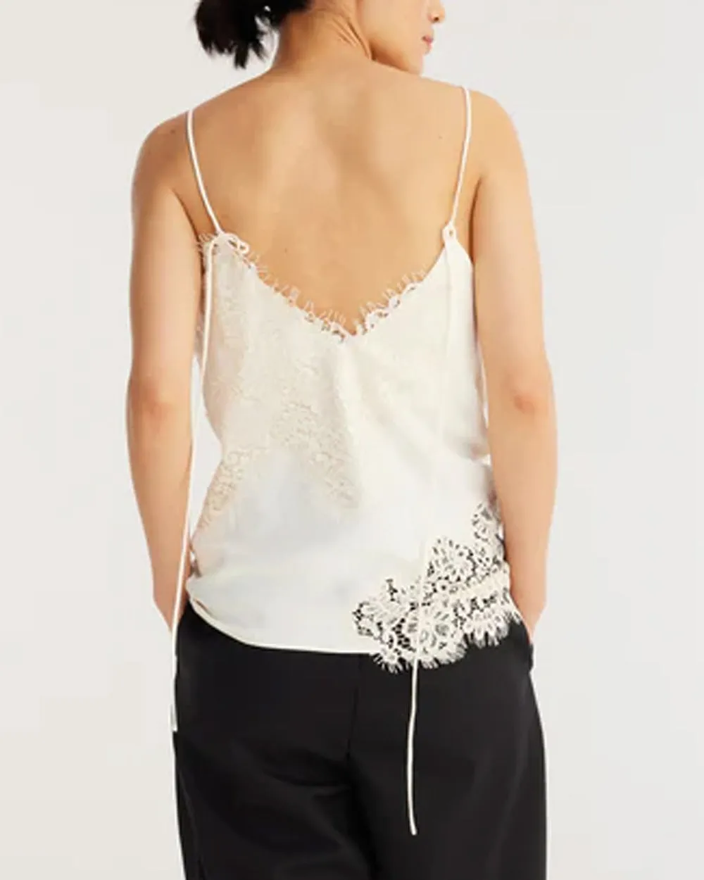 Cream Lace Camisole