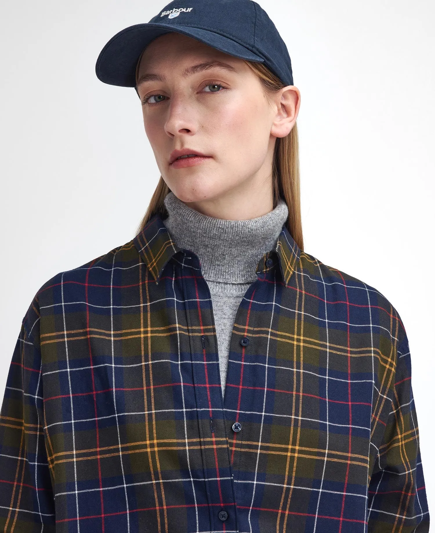 Elishaw Relaxed Long-Sleeved Shirt - Classic Tartan