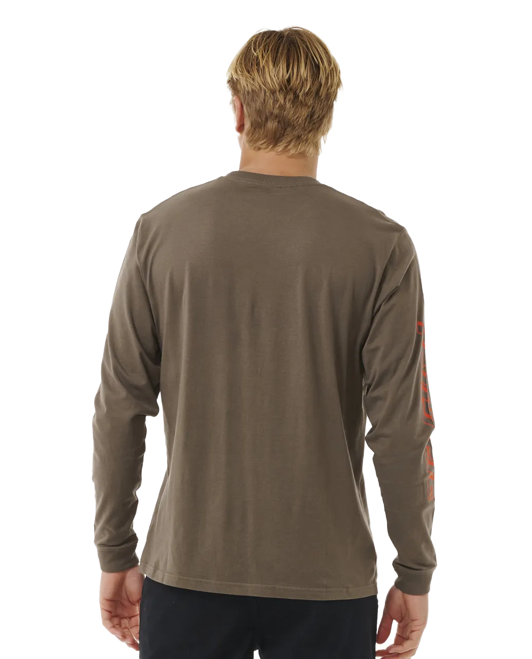 Fade Out Icon Long Sleeve T-Shirt in Rock