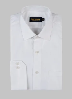 Formal Shirt - Supernova White Self Mini Windowpanes