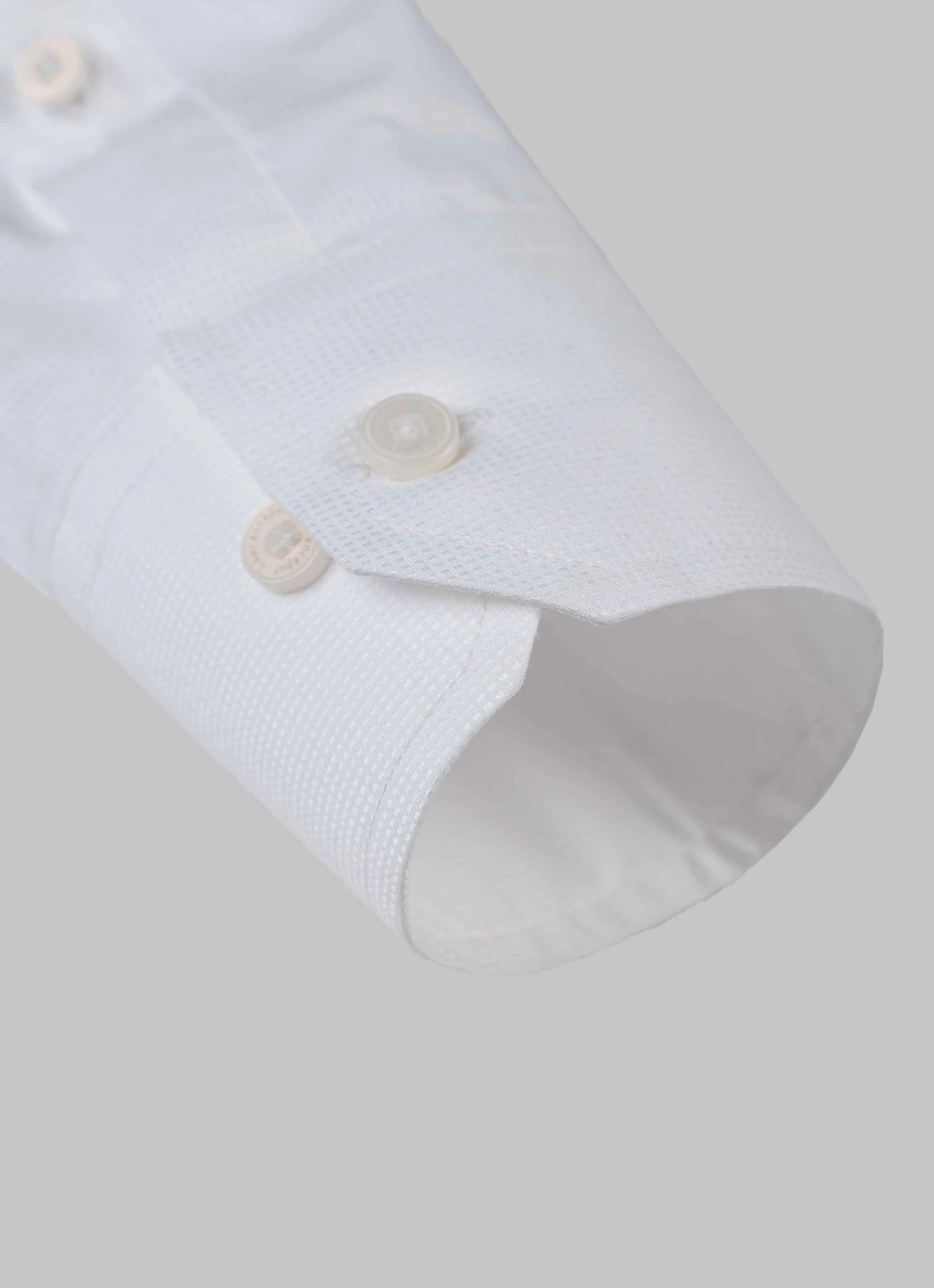 Formal Shirt - Supernova White Self Mini Windowpanes