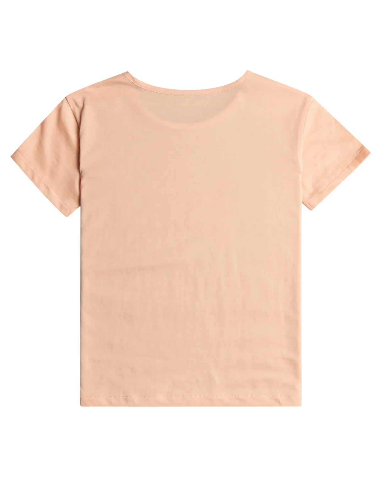 Girls Purple Hearts B T-Shirt in Peach Parfait