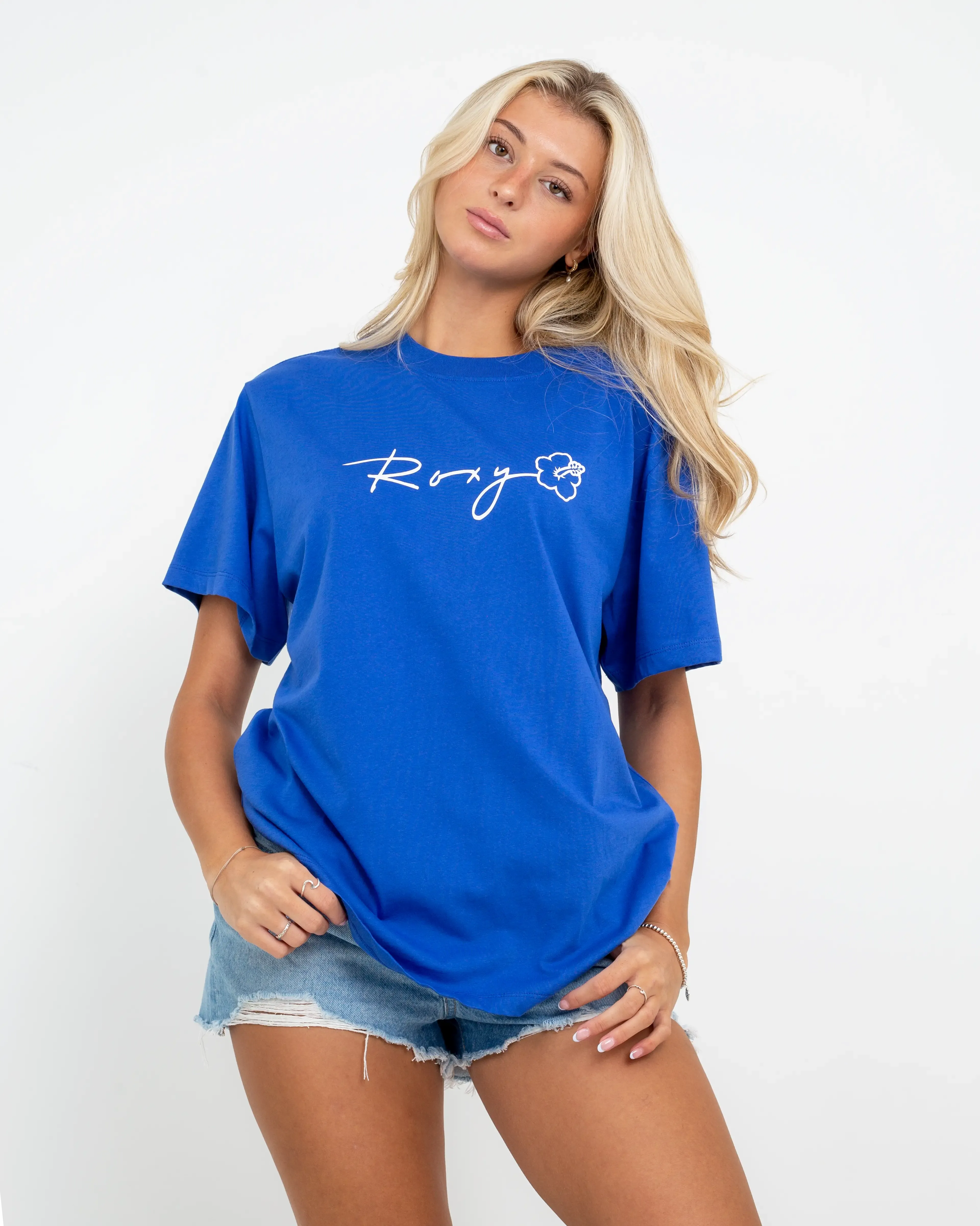 Hangloose The Sky T-Shirt in Dazzling Blue