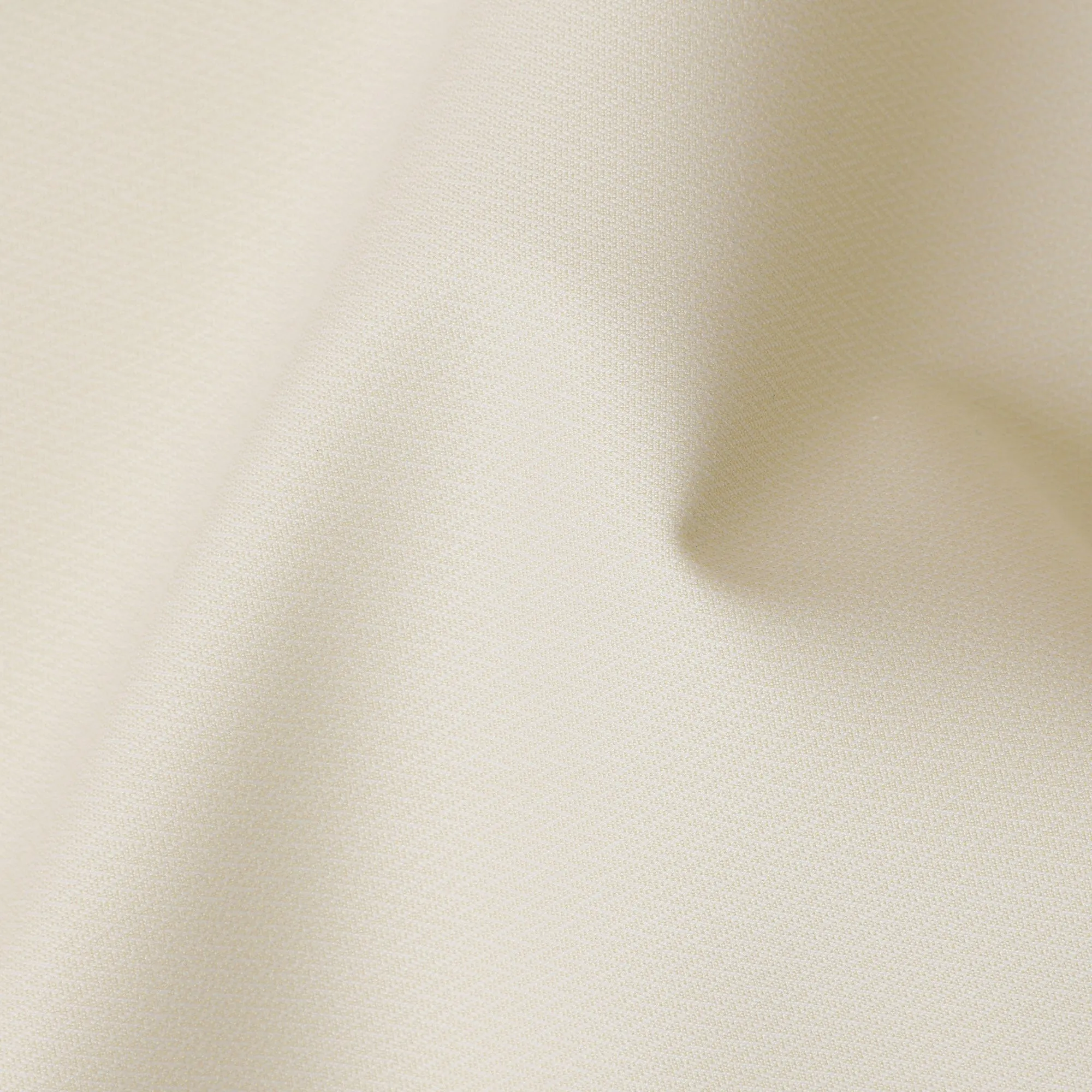 Ivory Cream Blend Swiss Cotton Shirting Fabric, 150 cm Width, Made in Switzerland-D20493