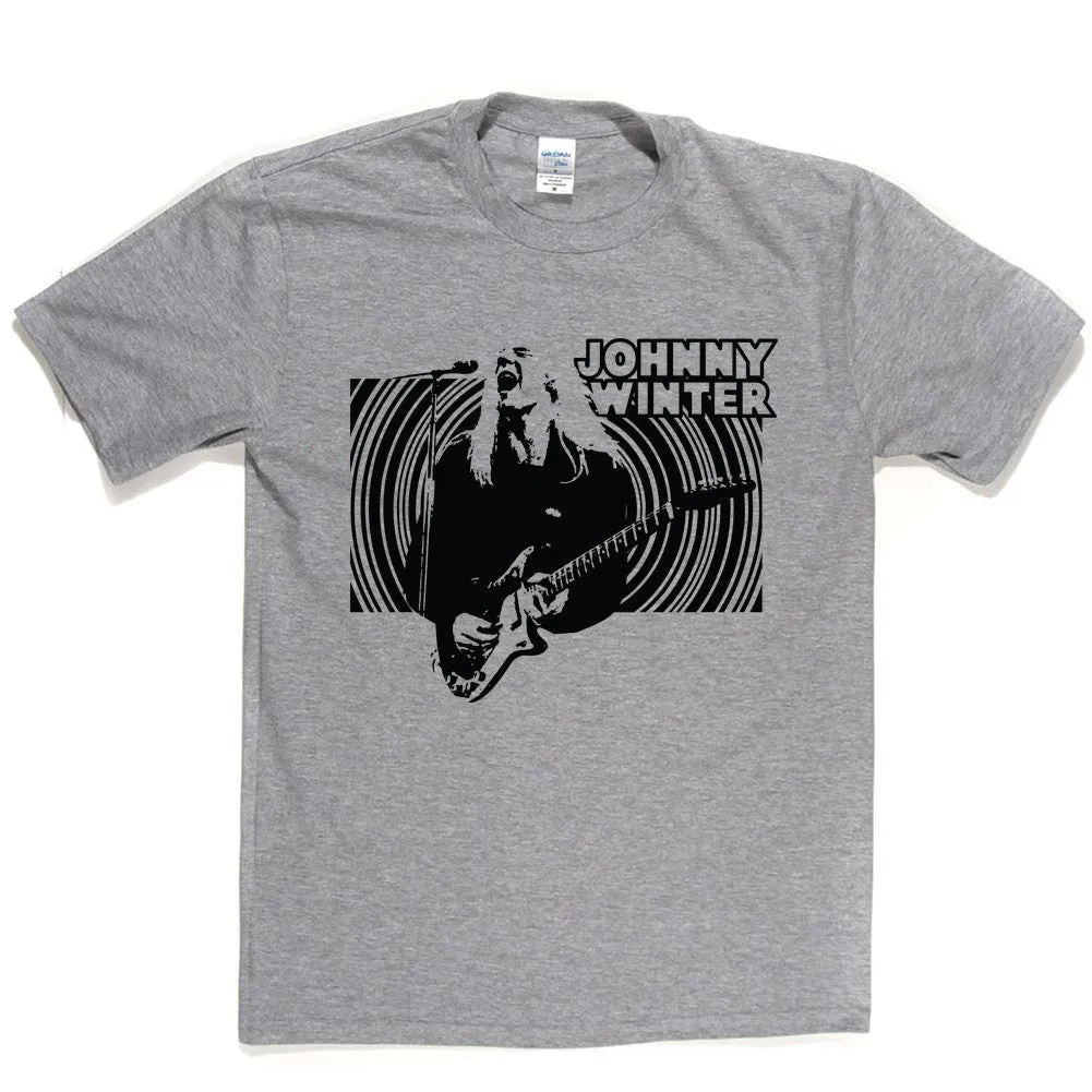 Johnny Winter Backlit T Shirt