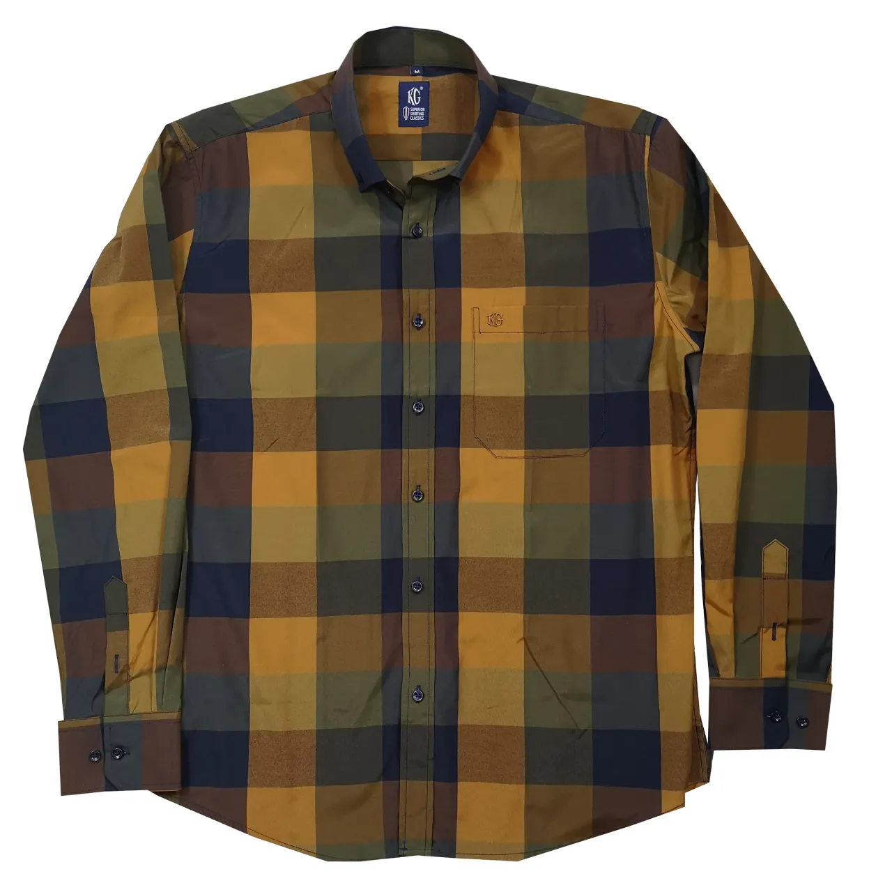 KG Mustard Check Shirt