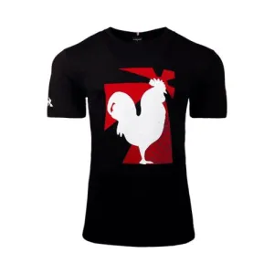 Lecoq Sportif Saison Black Rooster T Shirt