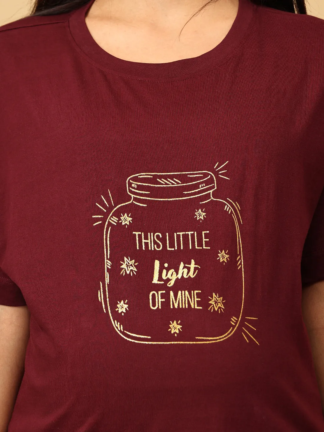 Little Light of Love Oversized Mumma T shirt