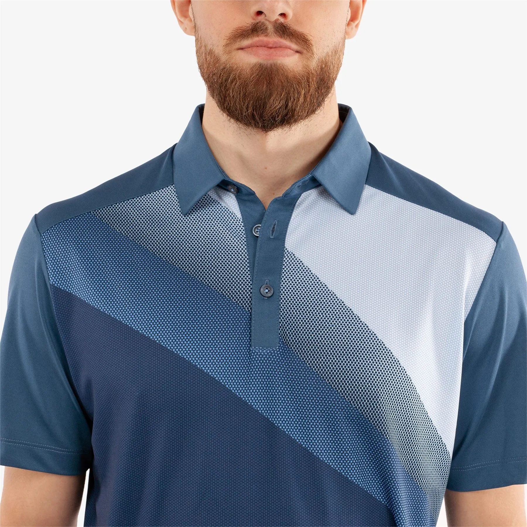 Macoy VENTIL8  Polo Navy/Alaskan Blue - AW24