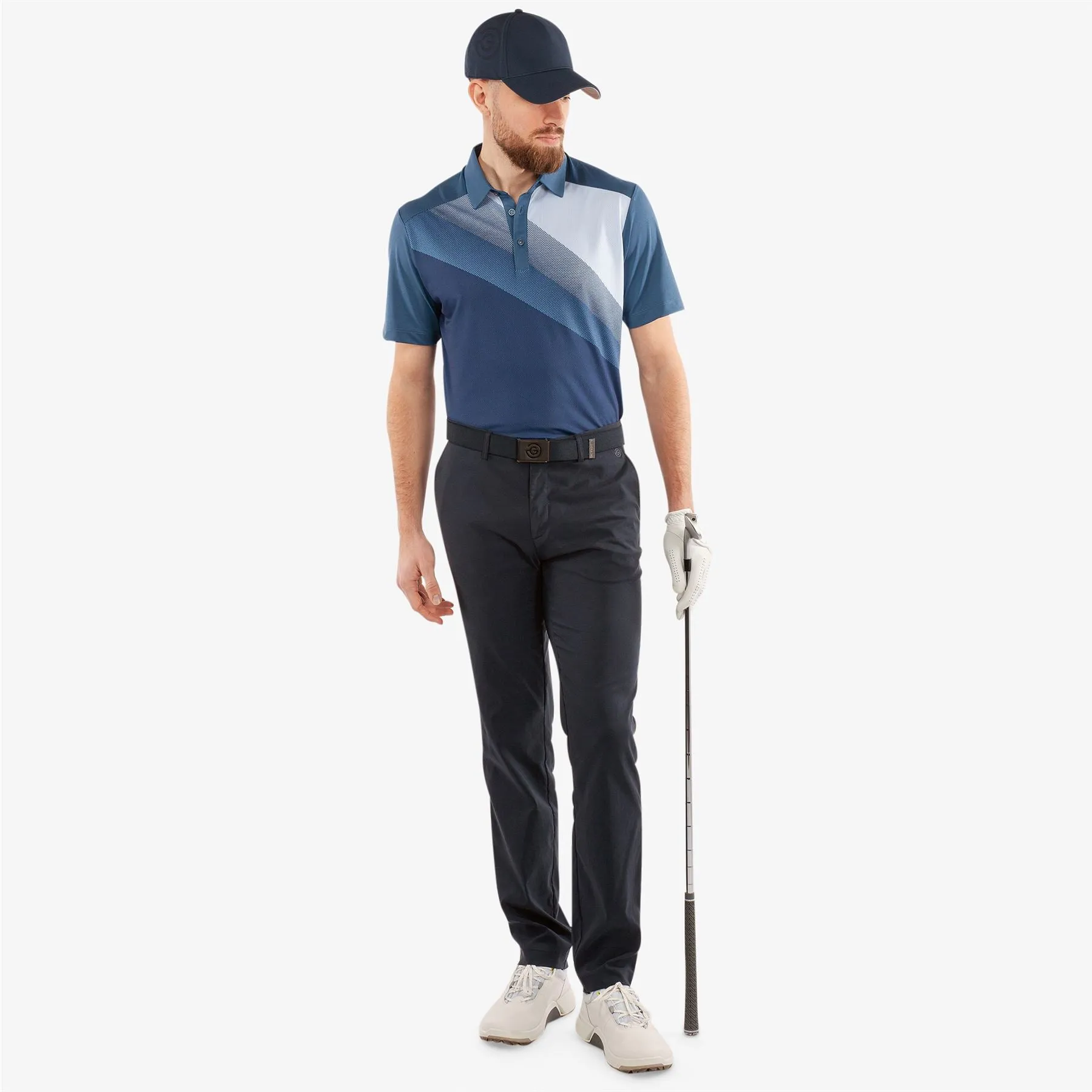 Macoy VENTIL8  Polo Navy/Alaskan Blue - AW24