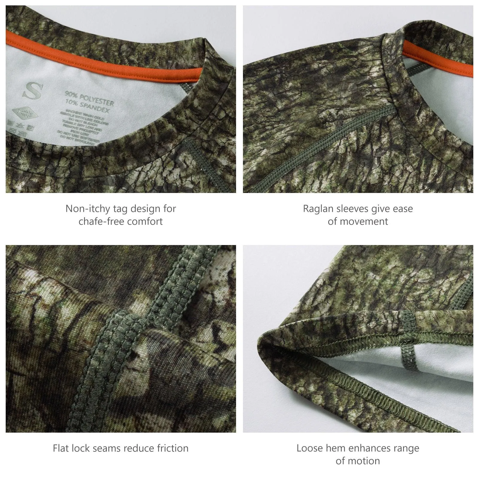 Men's UPF 50  Hunting Fishing Shirt FS22M