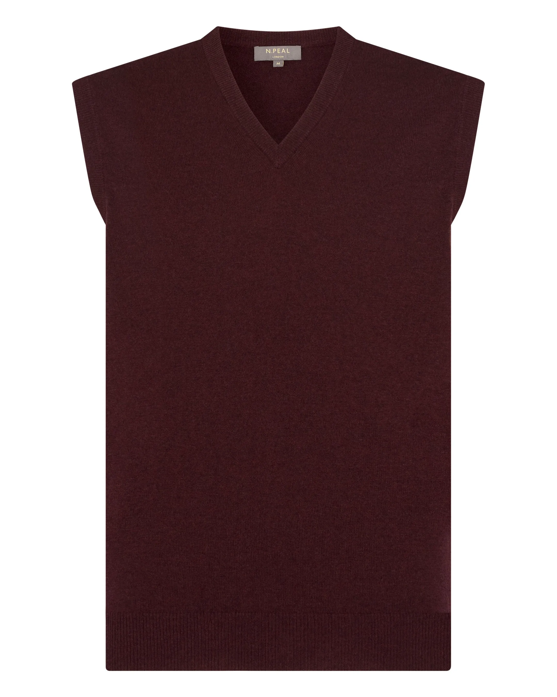 Men's Westminster Cashmere Slipover Claret Red