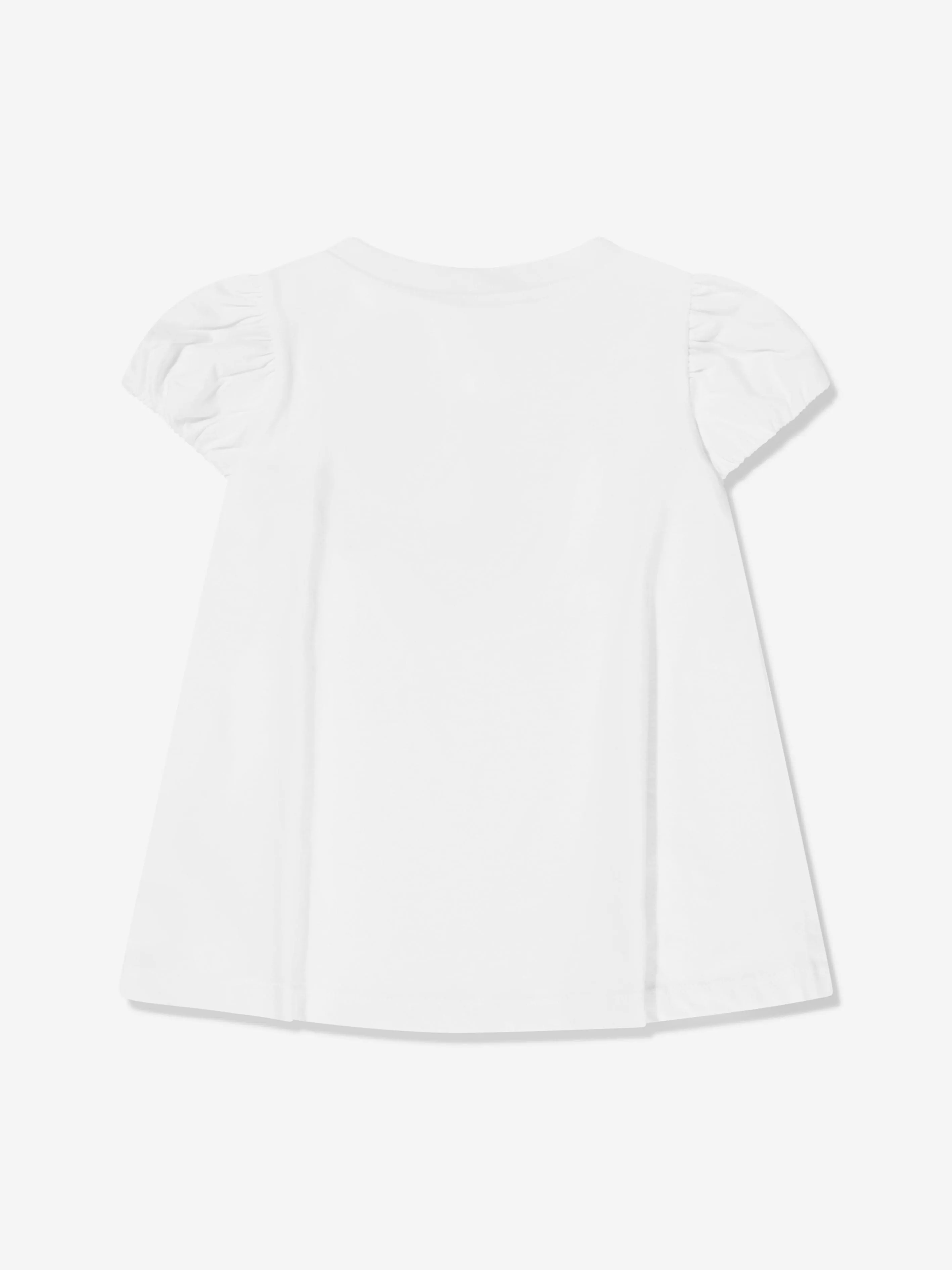 Monnalisa Girls Jerry And Cherie Maxi T-Shirt in White