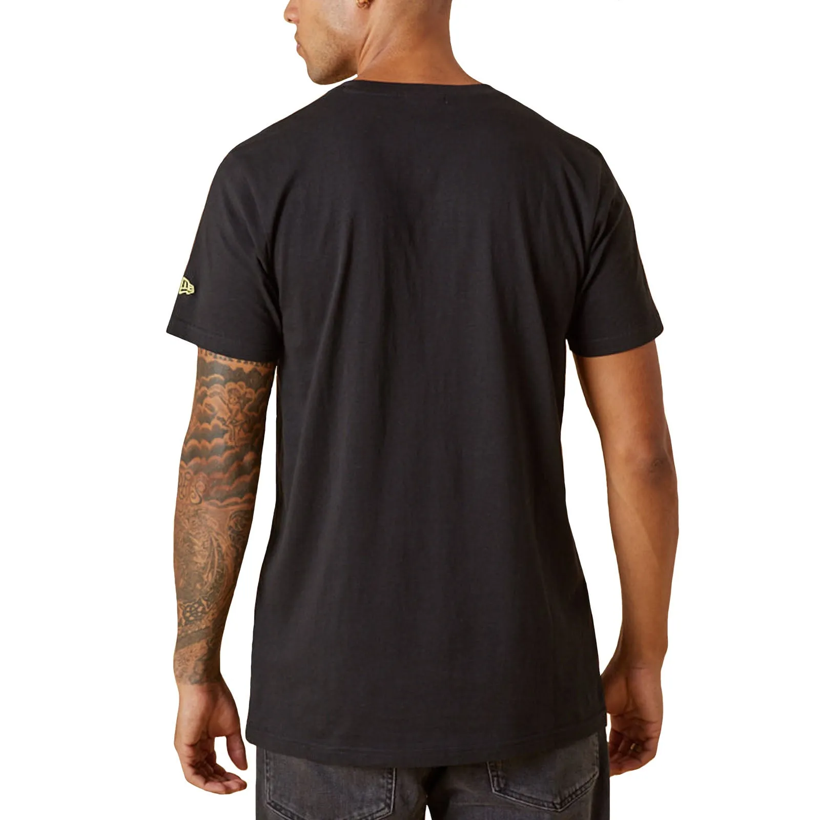 New Era Mens Summer Vibes New York Graphic T-Shirt - Black