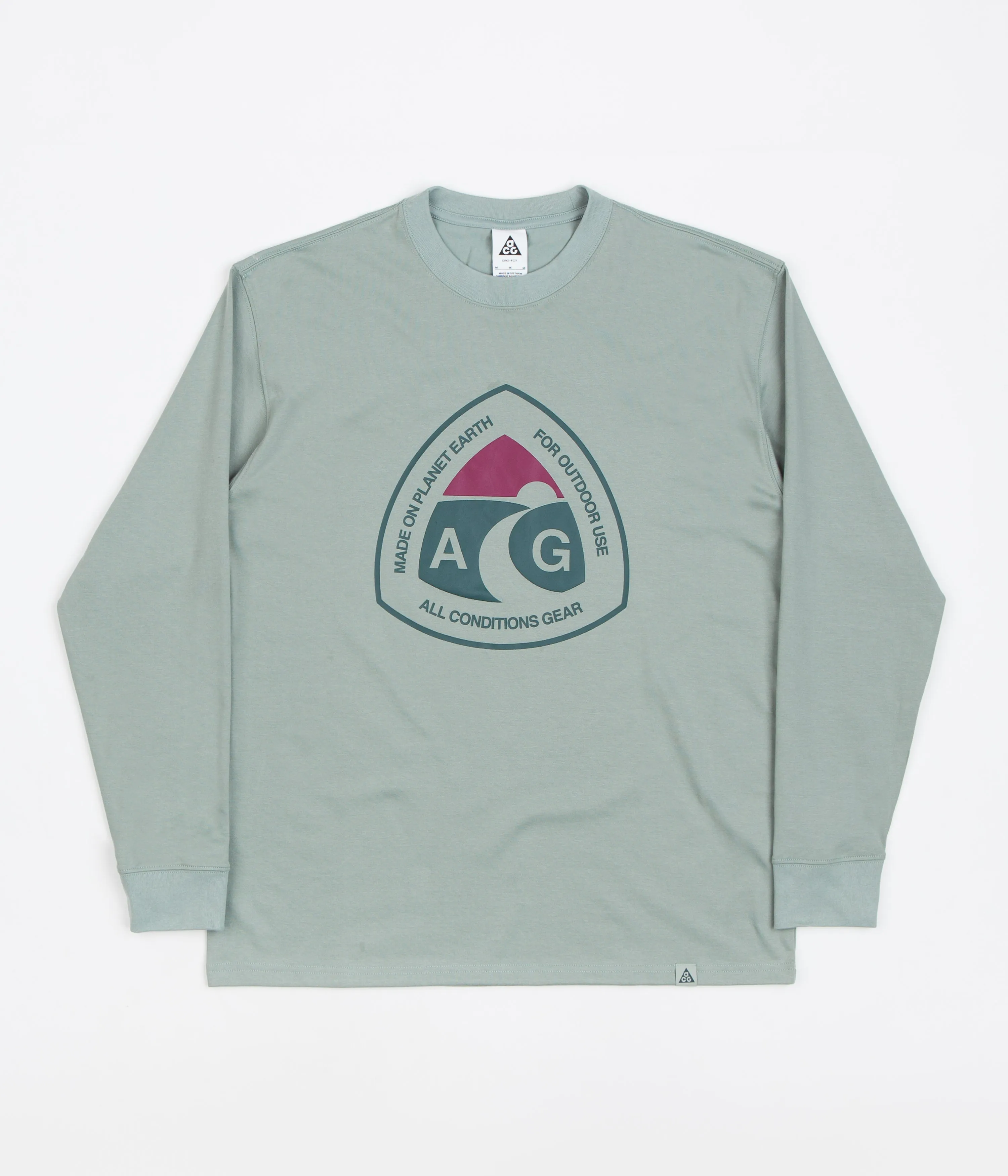 Nike ACG Outdoor Sign Long Sleeve T-Shirt - Mica Green