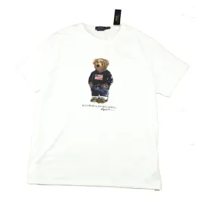 POLO RALPH LAUREN FLAG BEAR TEE (XXL)  (L)