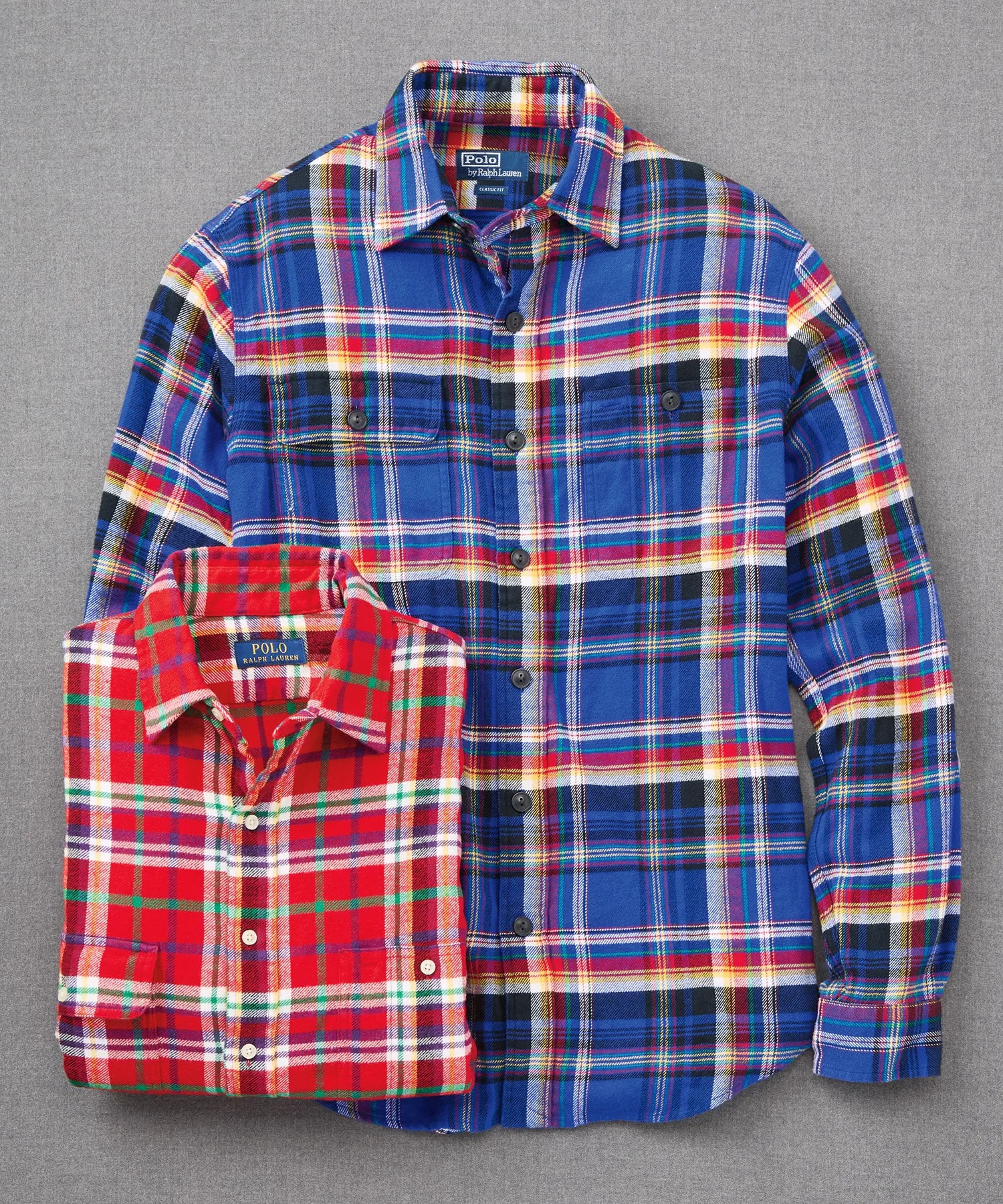 Polo Ralph Lauren Long Sleeve Flannel Sport Shirt