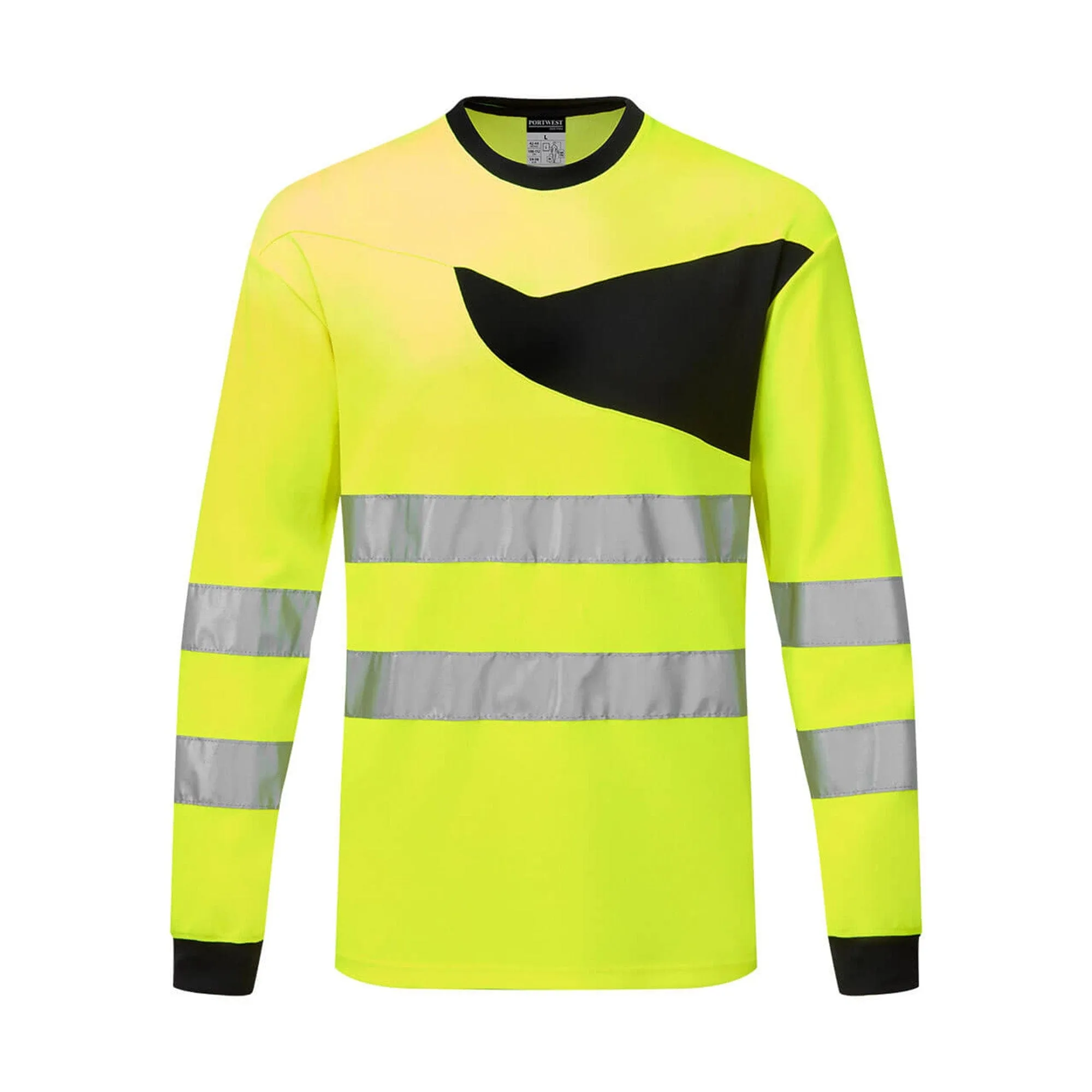 Portwest PW2 Hi Vis Long Sleeve T-Shirt PW221