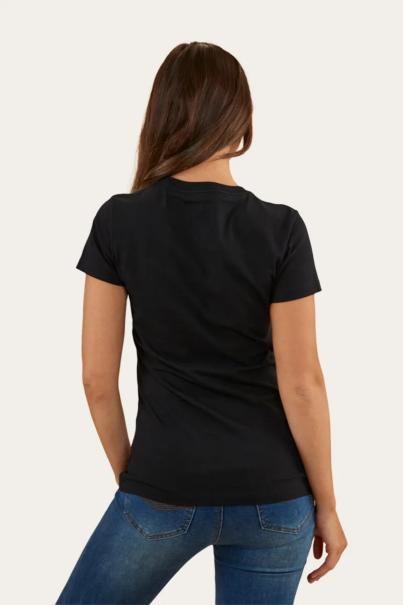 Reeves Womens Classic Fit T-Shirt - Black