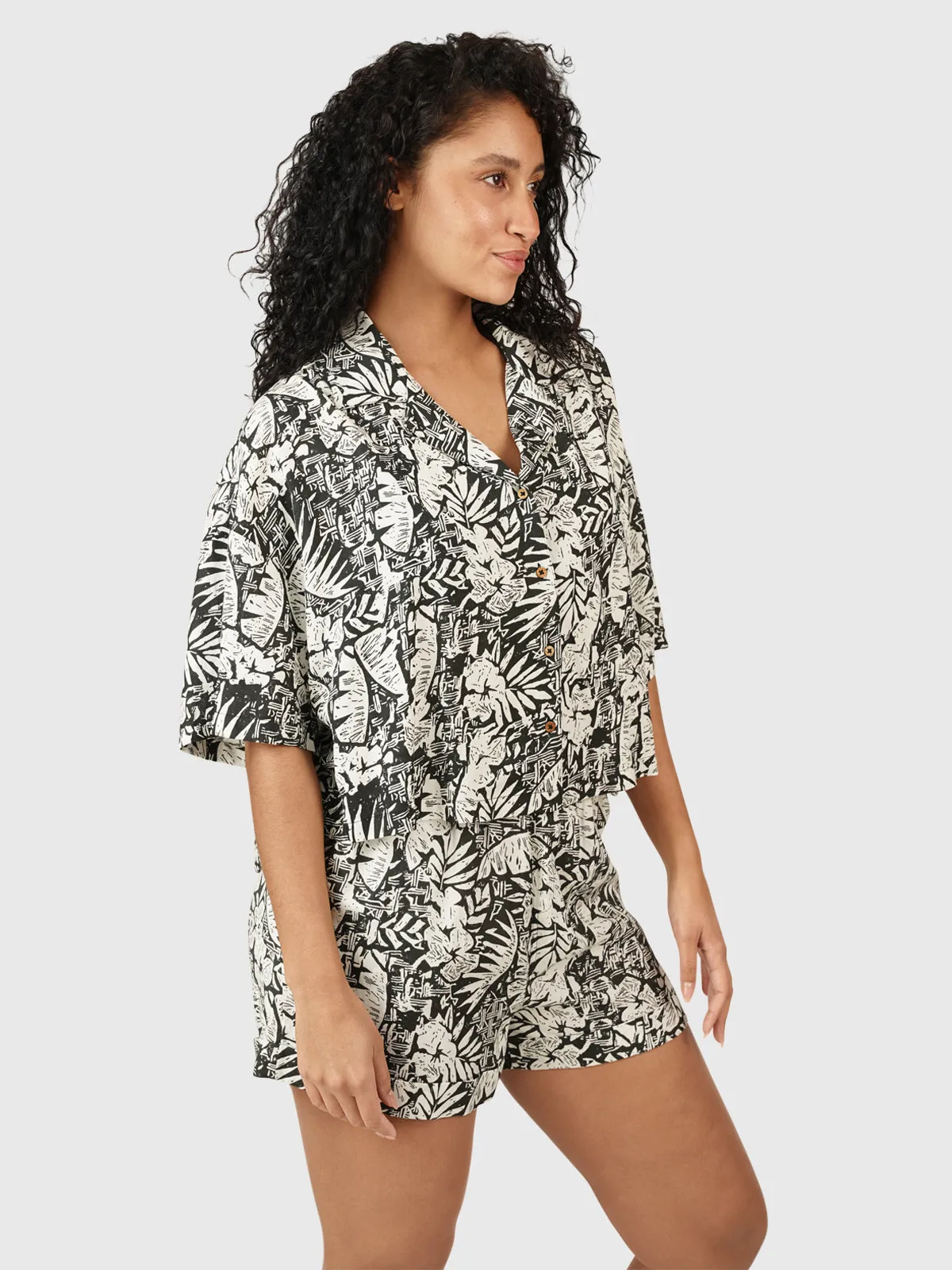 Rilee-Hawai Women Shirt | Black