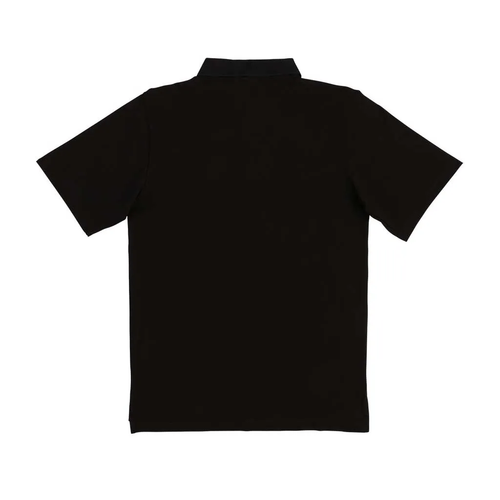 Santa Cruz Oval Dot S/S Polo Top - Black