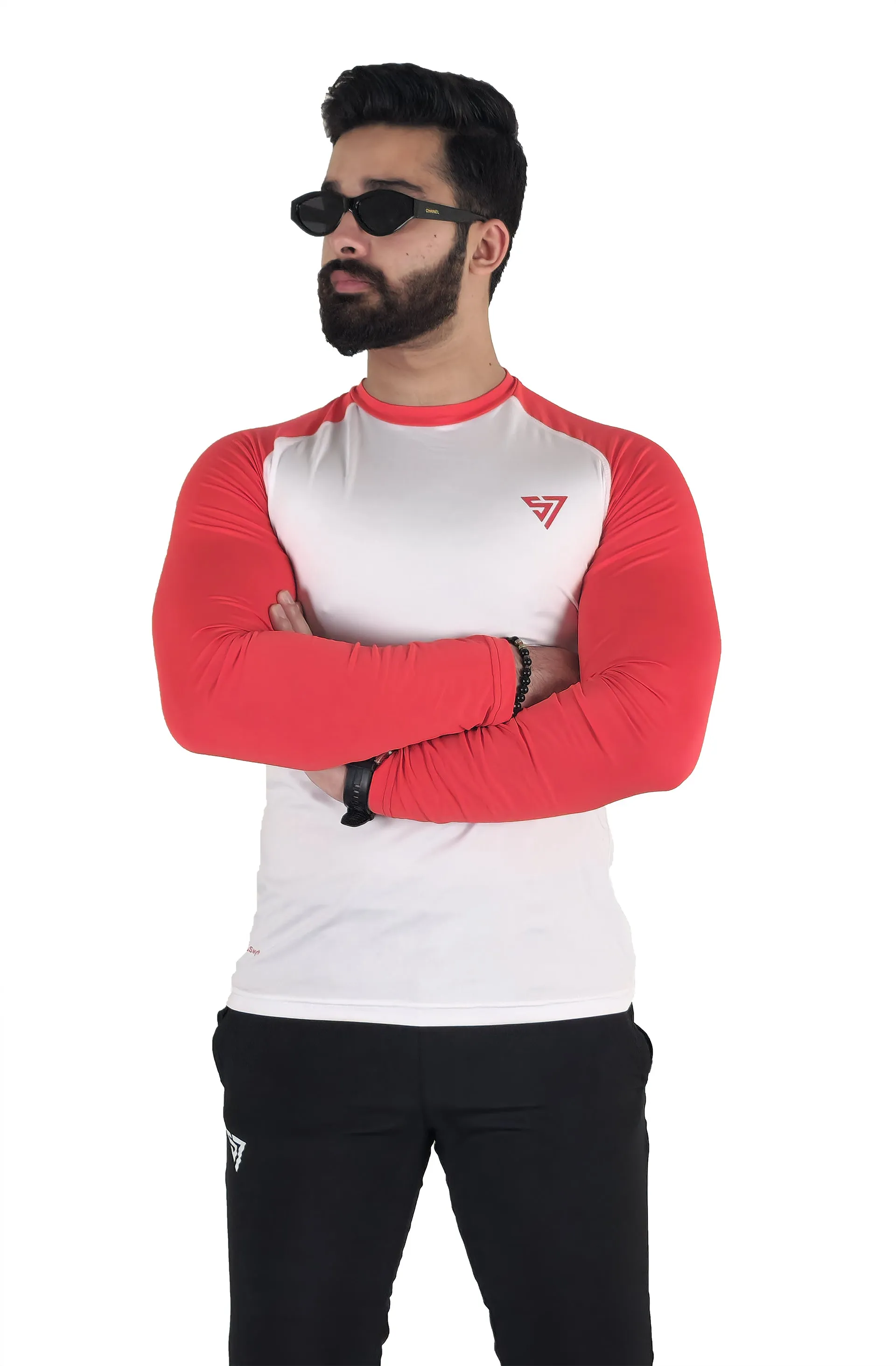 SwyftStyle Full Sleeves Shirt Red