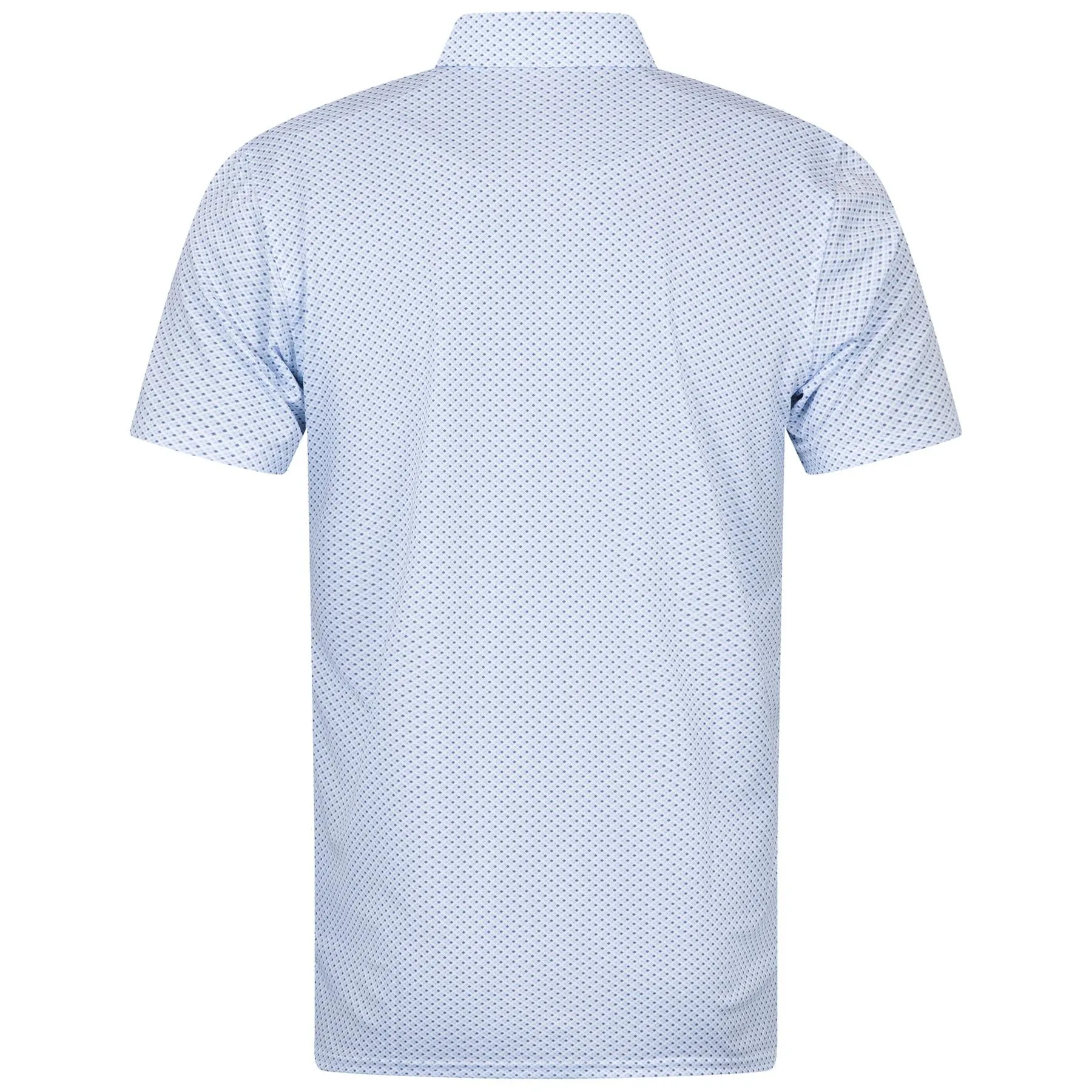 The Clark Polo Skye/Aberdeen Blue/White - AW24