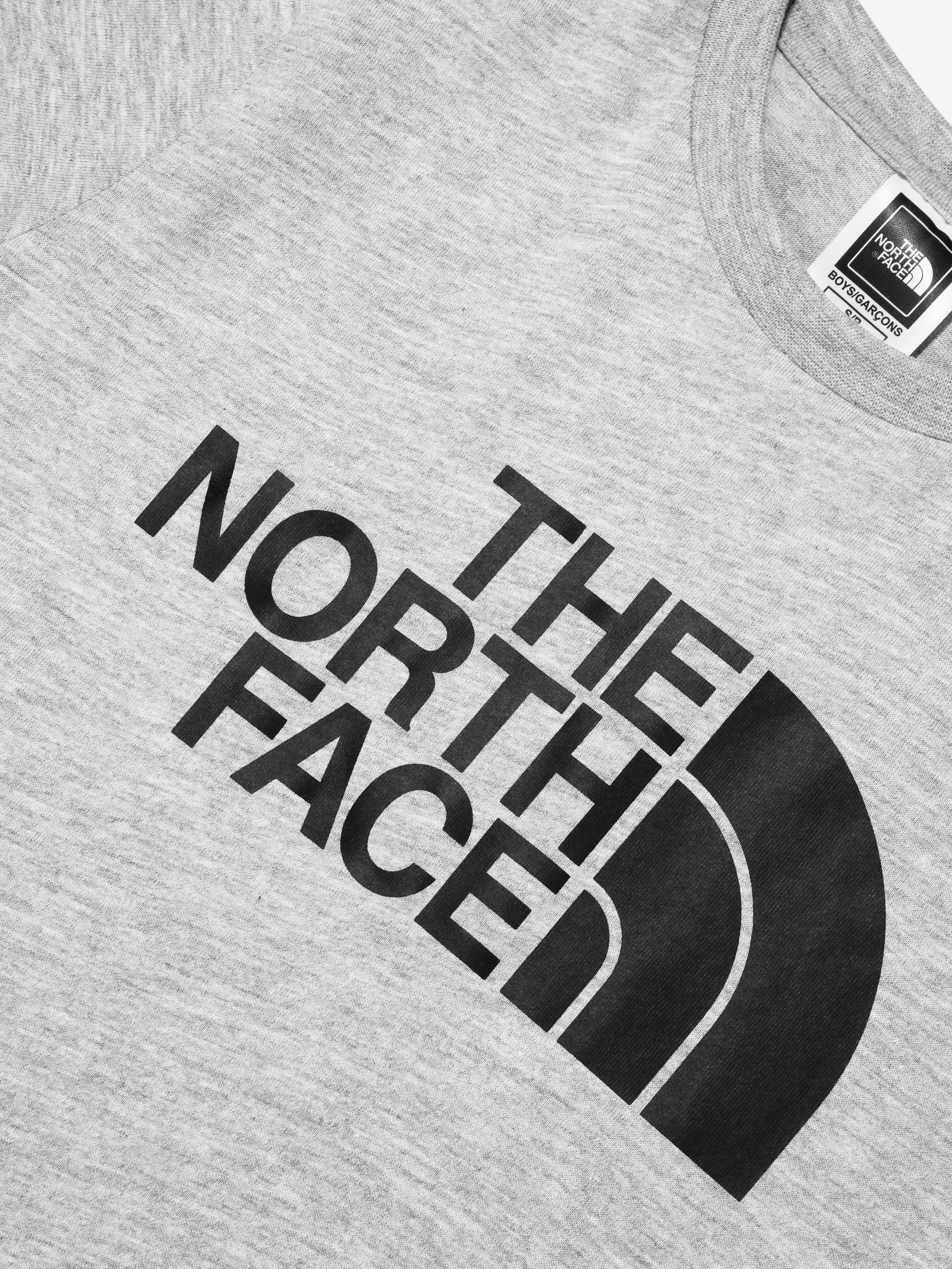 The North Face Boys Easy T-Shirt in Grey