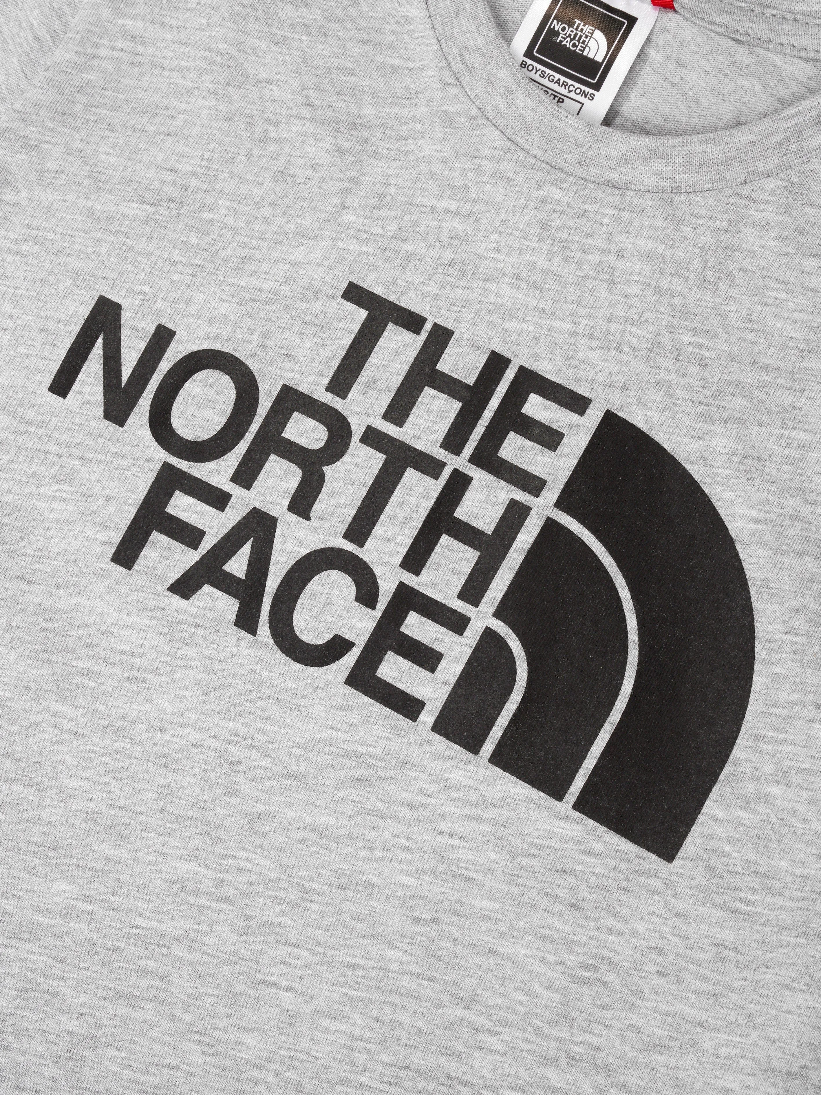 The North Face Boys Easy T-Shirt in Grey