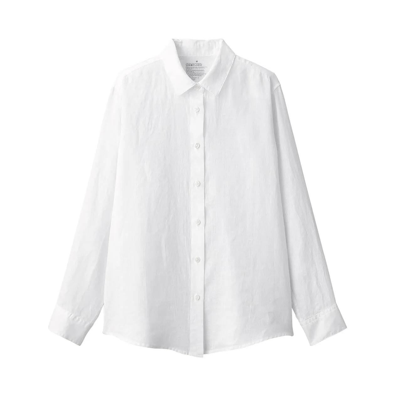 Washed Linen Long Sleeve Shirt