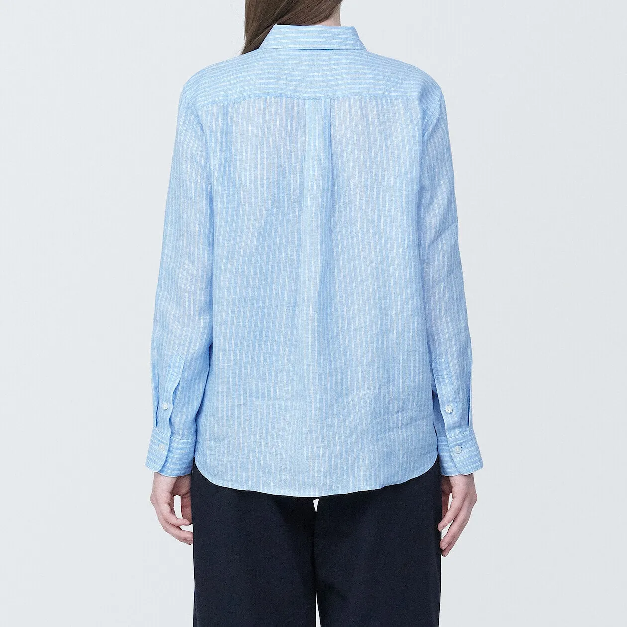 Washed Linen Long Sleeve Shirt