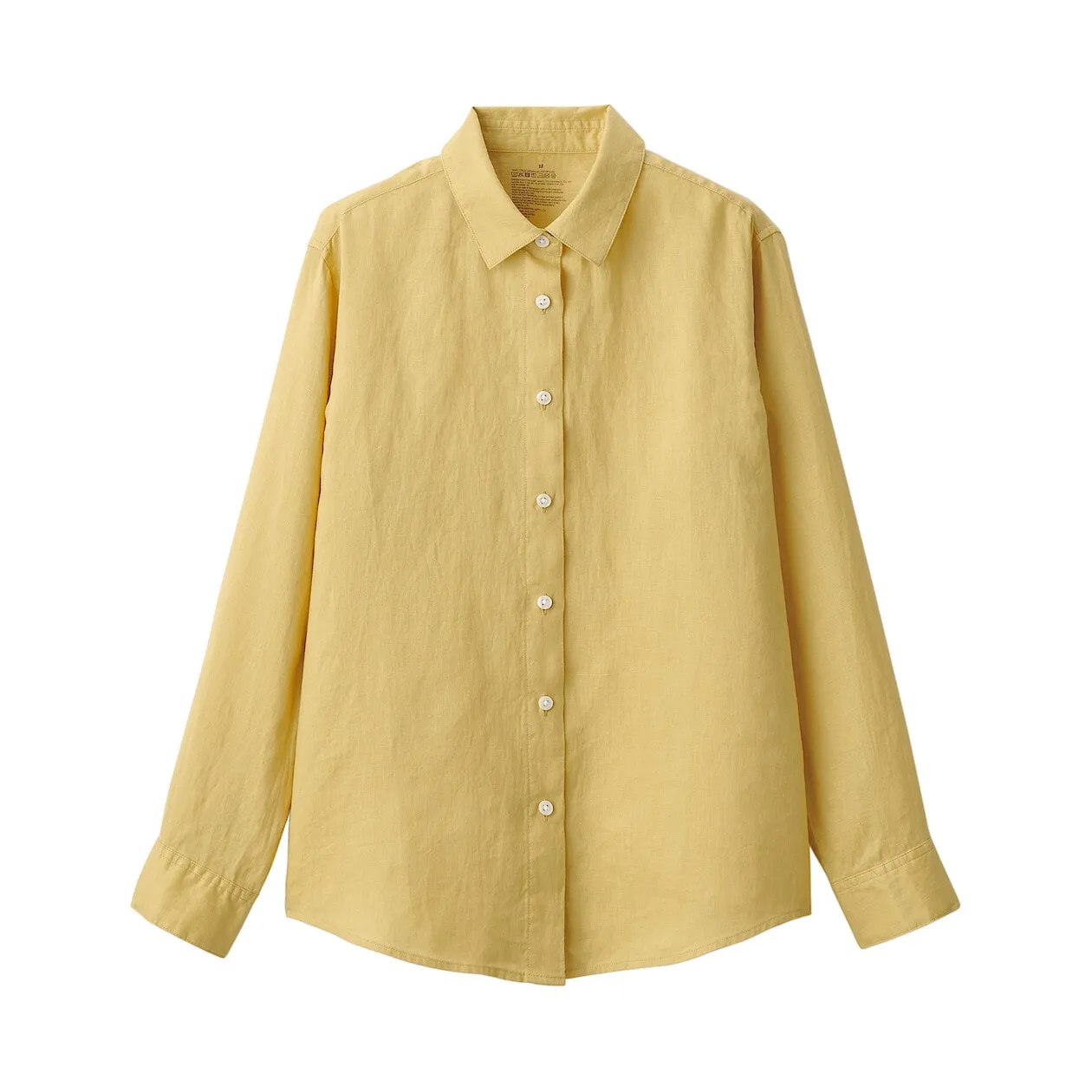 Washed Linen Long Sleeve Shirt