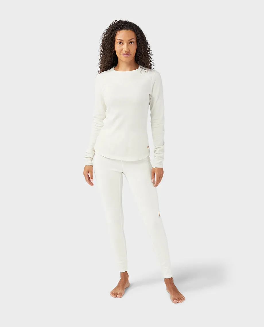 Women's Basis PeakWool Midweight Crew LS