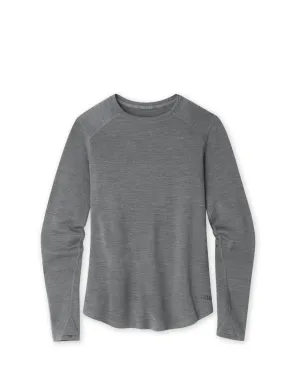 Women's Basis PeakWool Midweight Crew LS